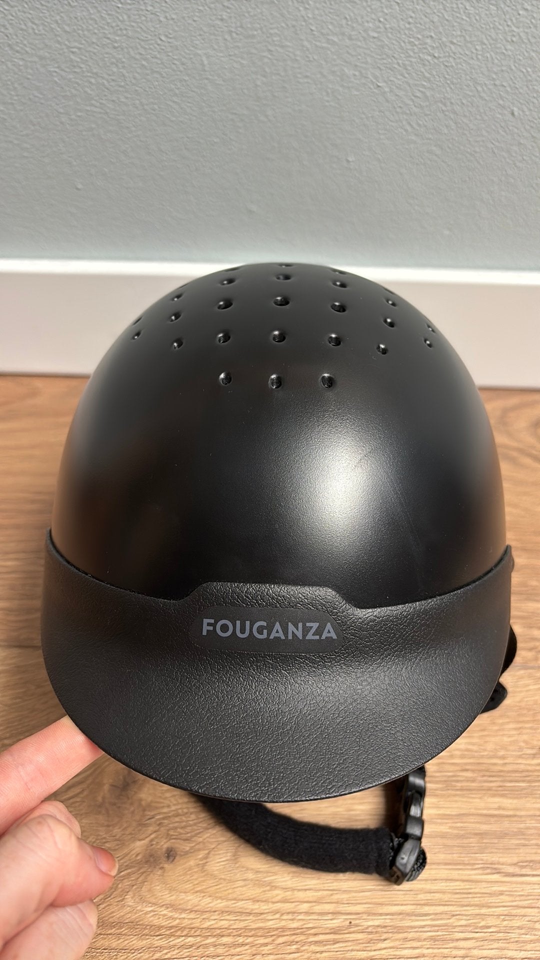 Paardrijcap fouganza maat XS  (48-52cm), Dieren en Toebehoren, Paardrijkleding, Ophalen of Verzenden, Zo goed als nieuw, Dressuur