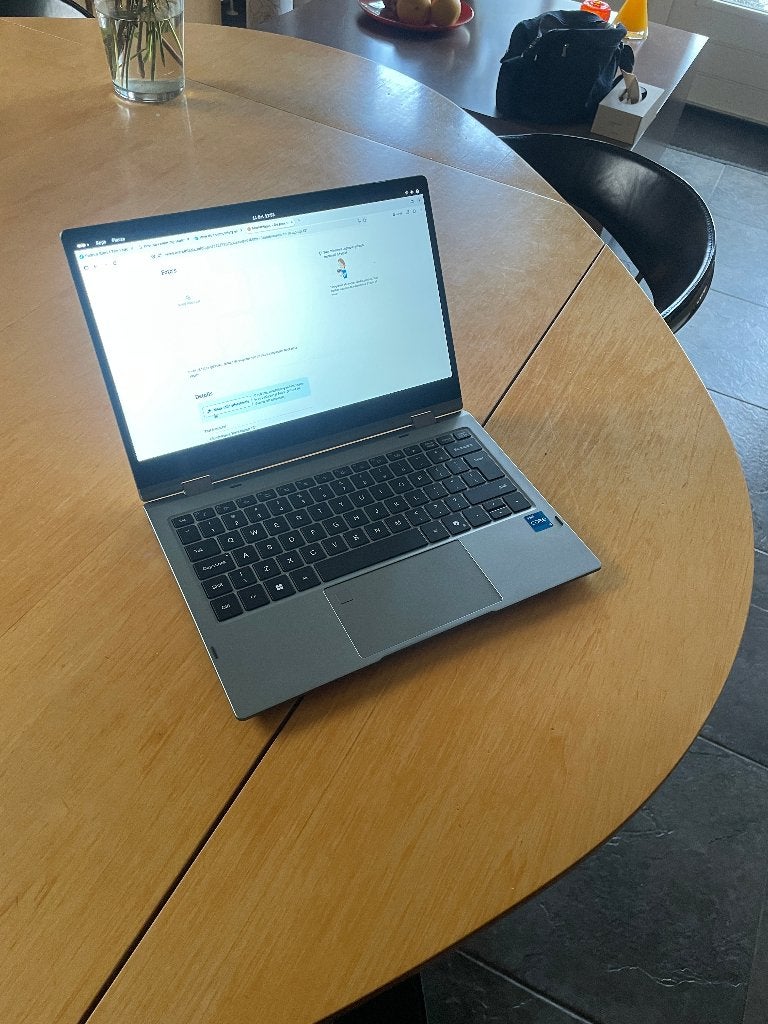 Gloednieuwe snelle Terra laptop 13,3”, Computers en Software, Qwerty, 13 inch, Met touchscreen, SSD