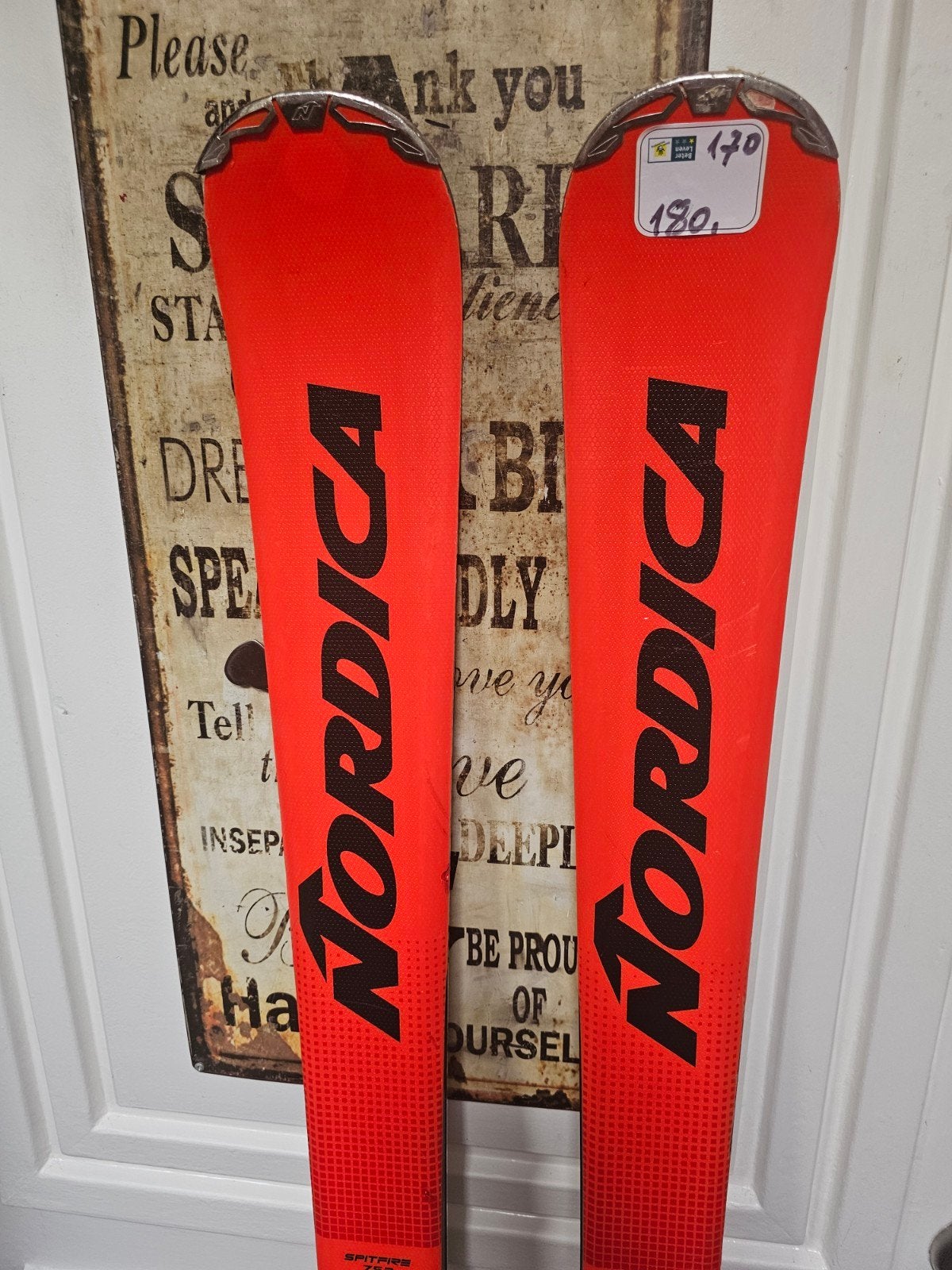 170cm NORDICA DOBERMANN SPITFIRE ALL SNEEUW  CARVE WOODCORE