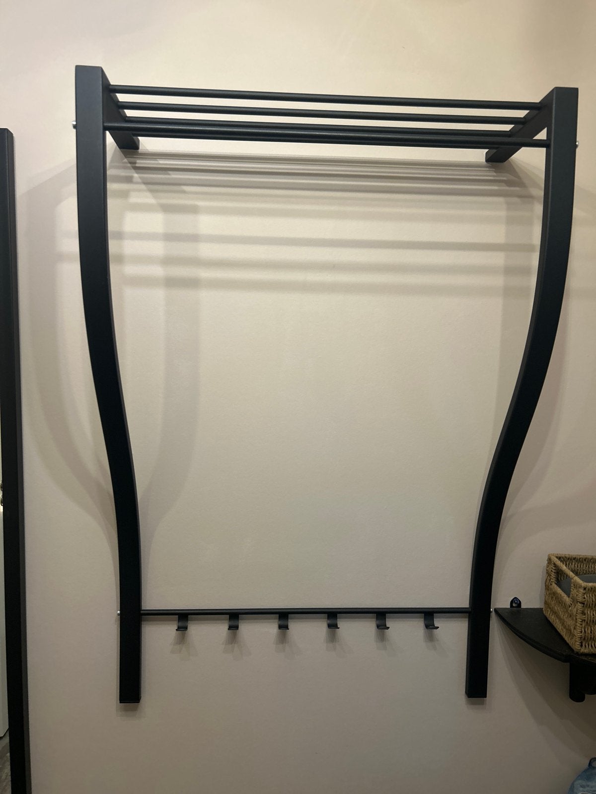 Trendhopper kapstok Caro zwart - Zo goed als nieuw, Huis en Inrichting, Zo goed als nieuw, Minder dan 100 cm, Metaal, Ophalen