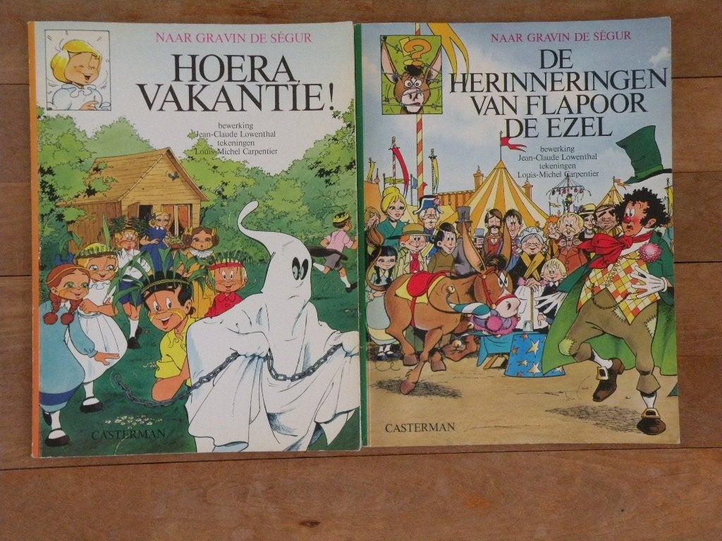 Naar gravin de Ségur., Meerdere stripboeken, Ophalen of Verzenden, Zo goed als nieuw
