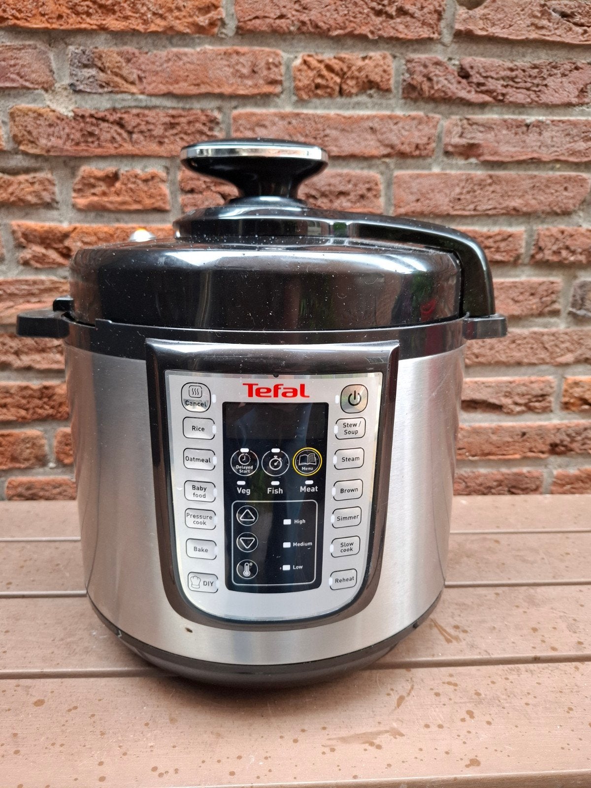 Tefal CY505E All-in-One Multicooker, Slowcooker, Snelkookpan, Ophalen, Zo goed als nieuw