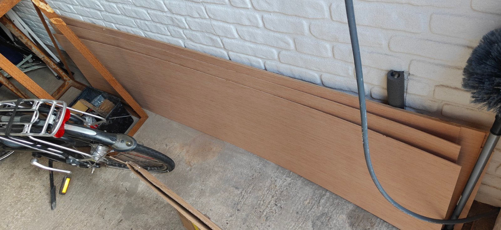 Hardhout multiplex 3,6mm, Ophalen, 25 tot 50 mm, Nieuw, 200 tot 250 cm