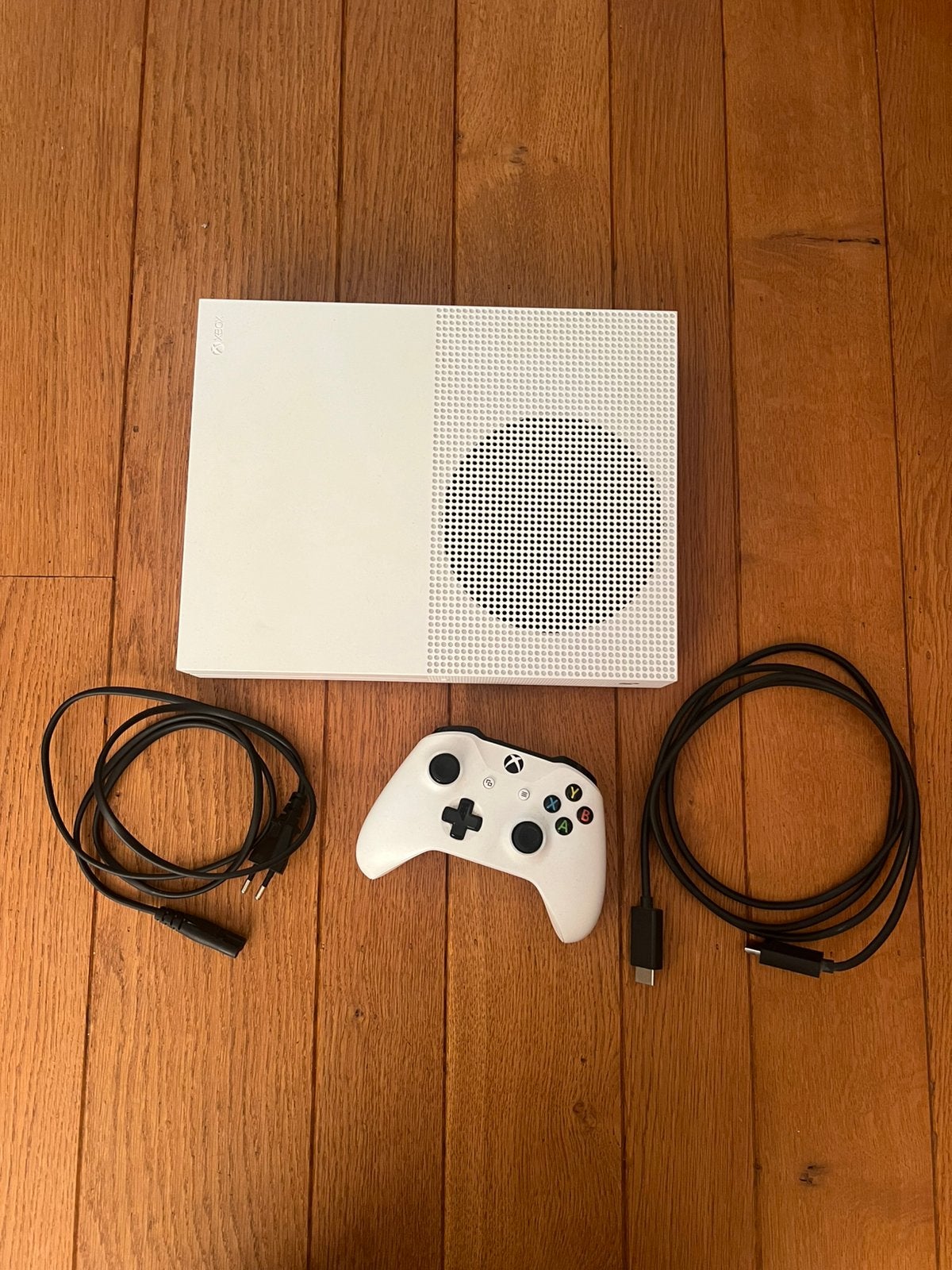 Xbox One S console + controller + HDMI + voeding, Verzenden, Xbox One S, Zo goed als nieuw, 1 TB