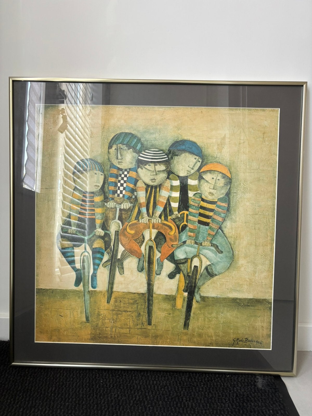 Graciela Rodo Boulanger “Tour de France” - Lithografie, Antiek en Kunst, Ophalen of Verzenden