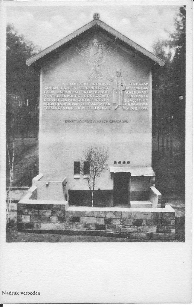 Oude Ansichtkaart: Kapel en Fellahwoning Nazareth Nijmegen, Ophalen of Verzenden, Voor 1920, Ongelopen, Gelderland