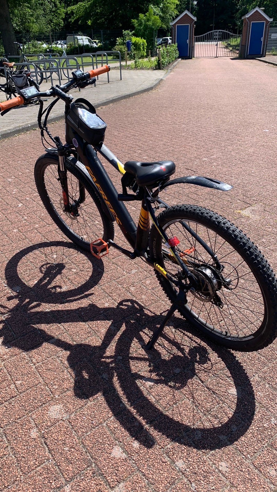 Fafrees kre7.5 elektrische moutain bike 25km per uur, 24 inch of meer, Staal, V-brakes, Ophalen of Verzenden