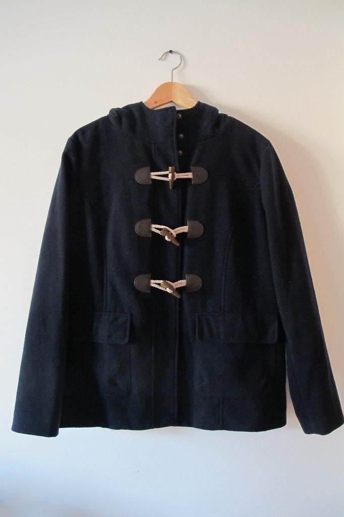 Navy coat (Primark), Kleding | Dames, Jassen | Winter, Maat 42/44 (L), Ophalen of Verzenden, Gedragen, Primark