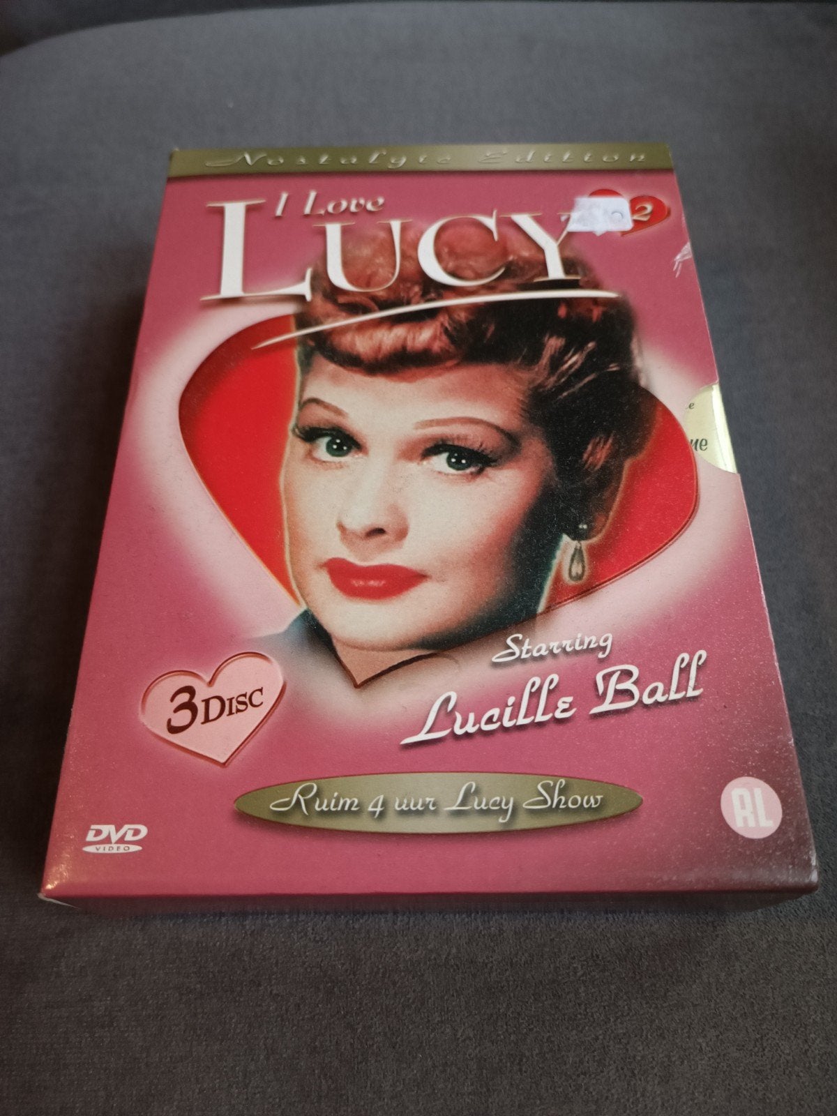 I love Lucy - 3 dvd box, Alle leeftijden, Ophalen of Verzenden, Zo goed als nieuw, Komedie