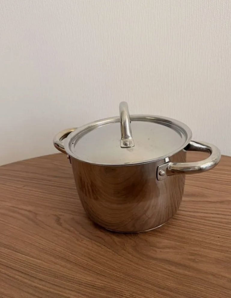Kookpan, Ophalen, Zo goed als nieuw, Rvs, Overige merken