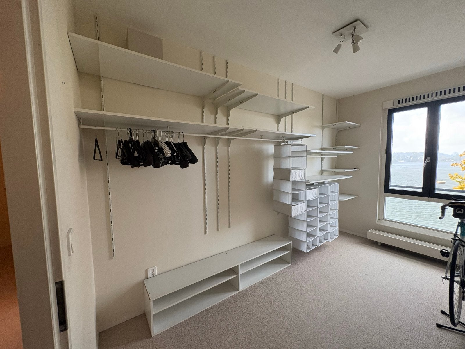 Complete open garderobe / inloopkast systeem, Ophalen, Gebruikt, 200 cm of meer, 25 tot 50 cm
