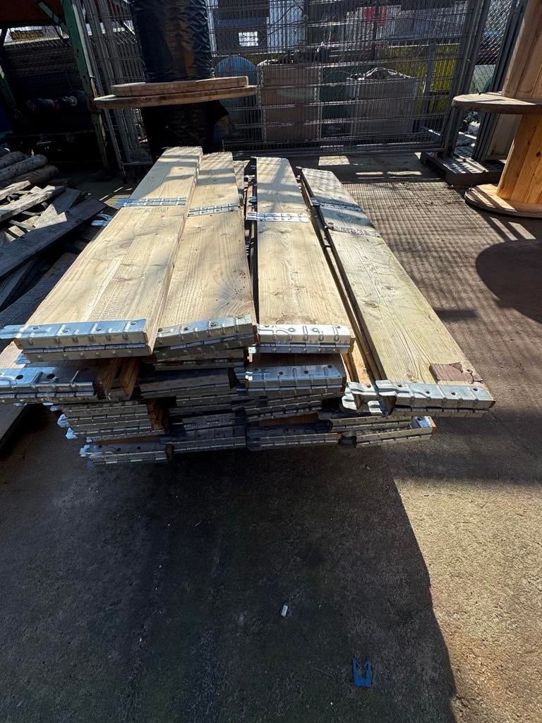 Palletranden p/s, Ophalen, Zo goed als nieuw, 50 mm of meer, Pallet