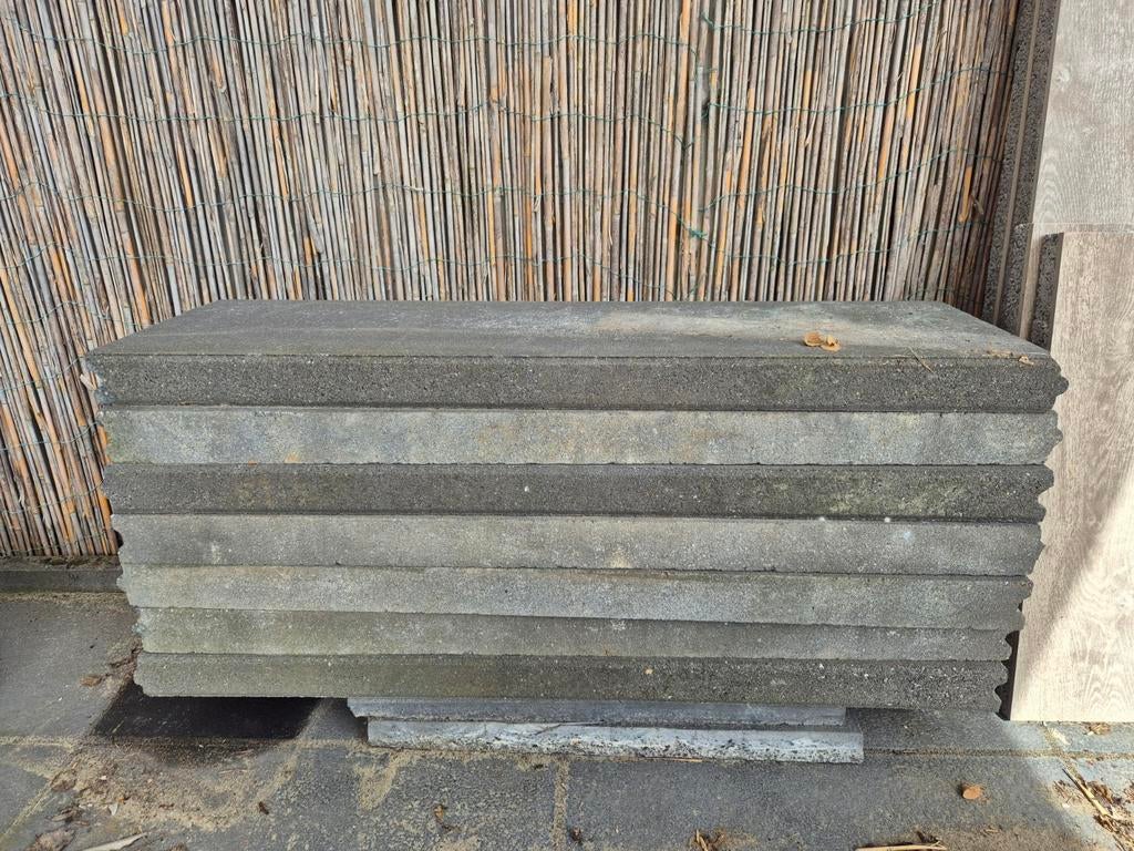 Stoepbanden 100x30x6 cm, Tuin en Terras, Tegels en Klinkers, Ophalen of Verzenden, Gebruikt, Beton, Overige typen