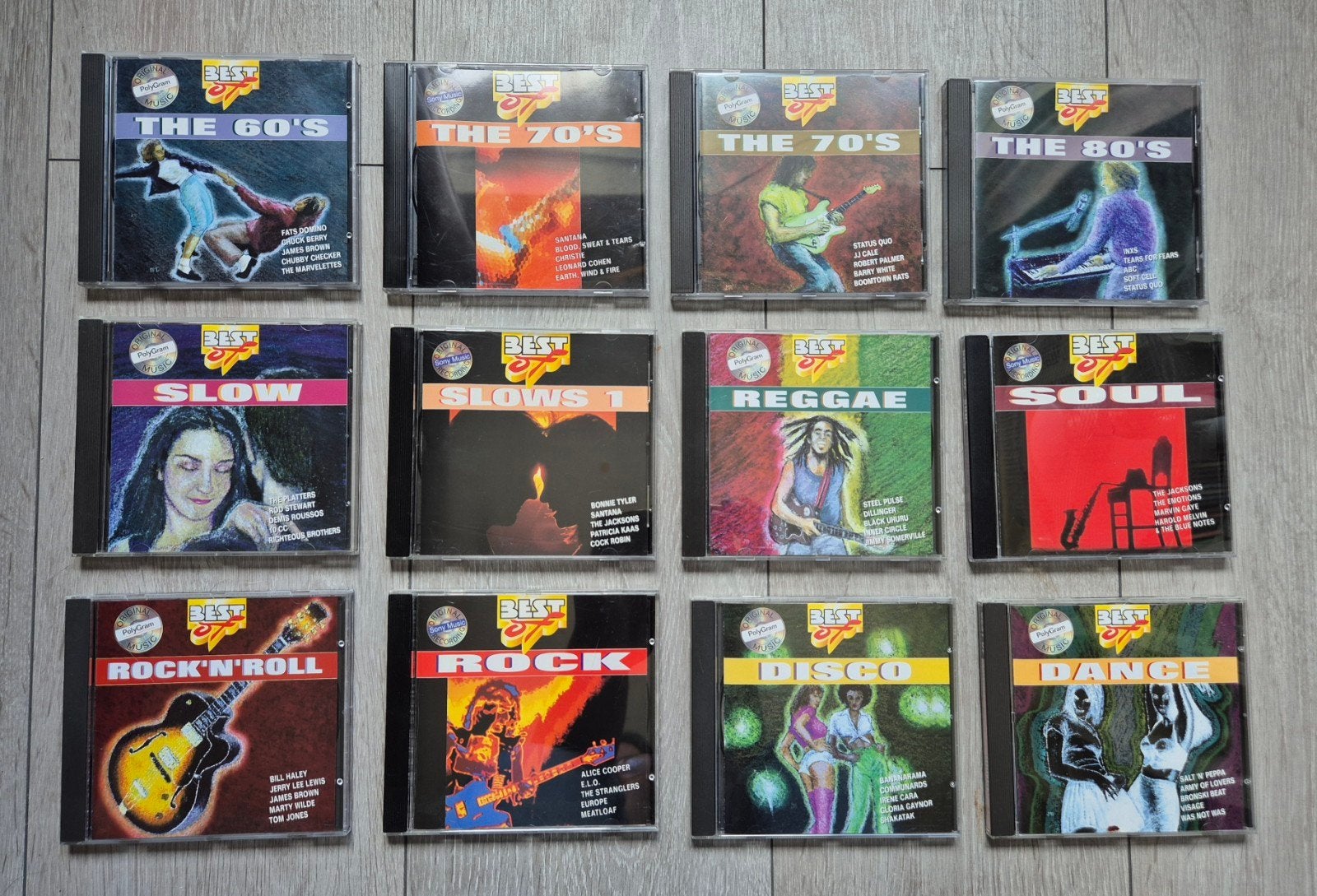 12x verzamel cd's, Ophalen of Verzenden, Zo goed als nieuw
