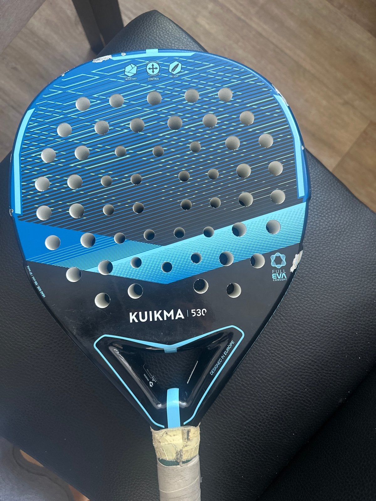 Kuikma 530 Padelracket - Gebruikt met lichte schade, Ophalen of Verzenden, Gebruikt, Padelracket