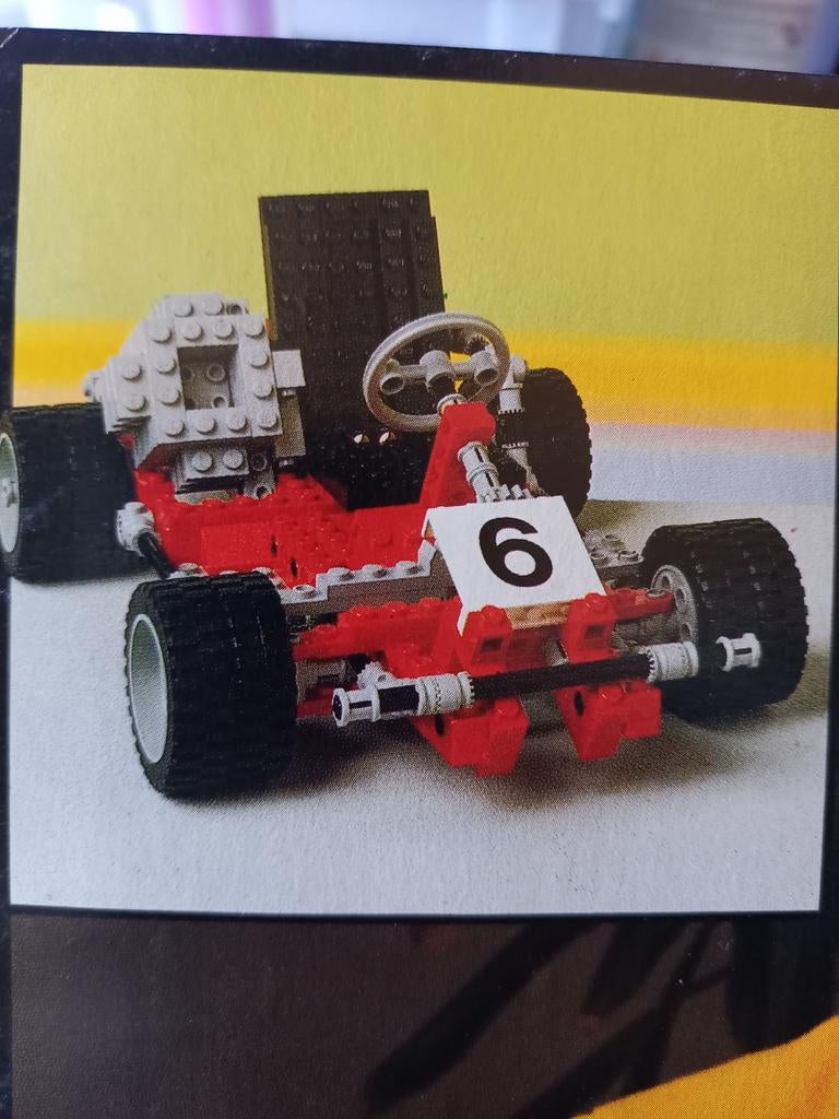 Lego Technic Go-Kart 8842 - Vintage Set, Gebruikt, Lego, Ophalen of Verzenden, Technic