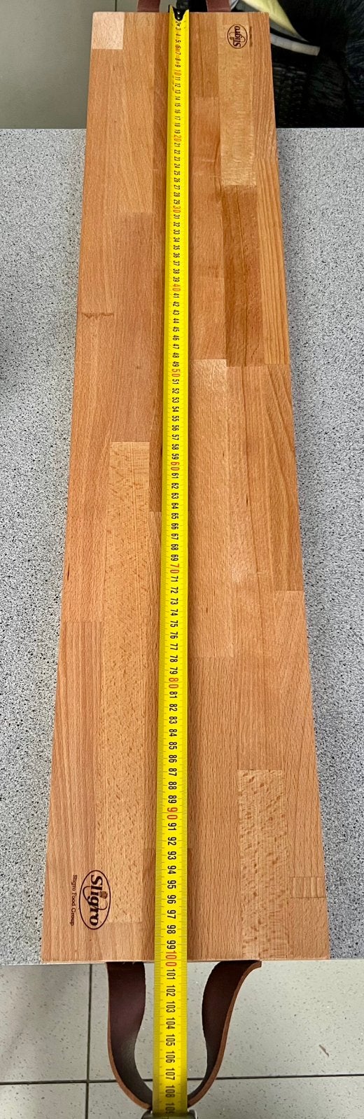 Prachtige Tapasplank NIEUW v/d Sligro van 1 meter, Ophalen, Hout, Snij-/serveerplank, Nieuw