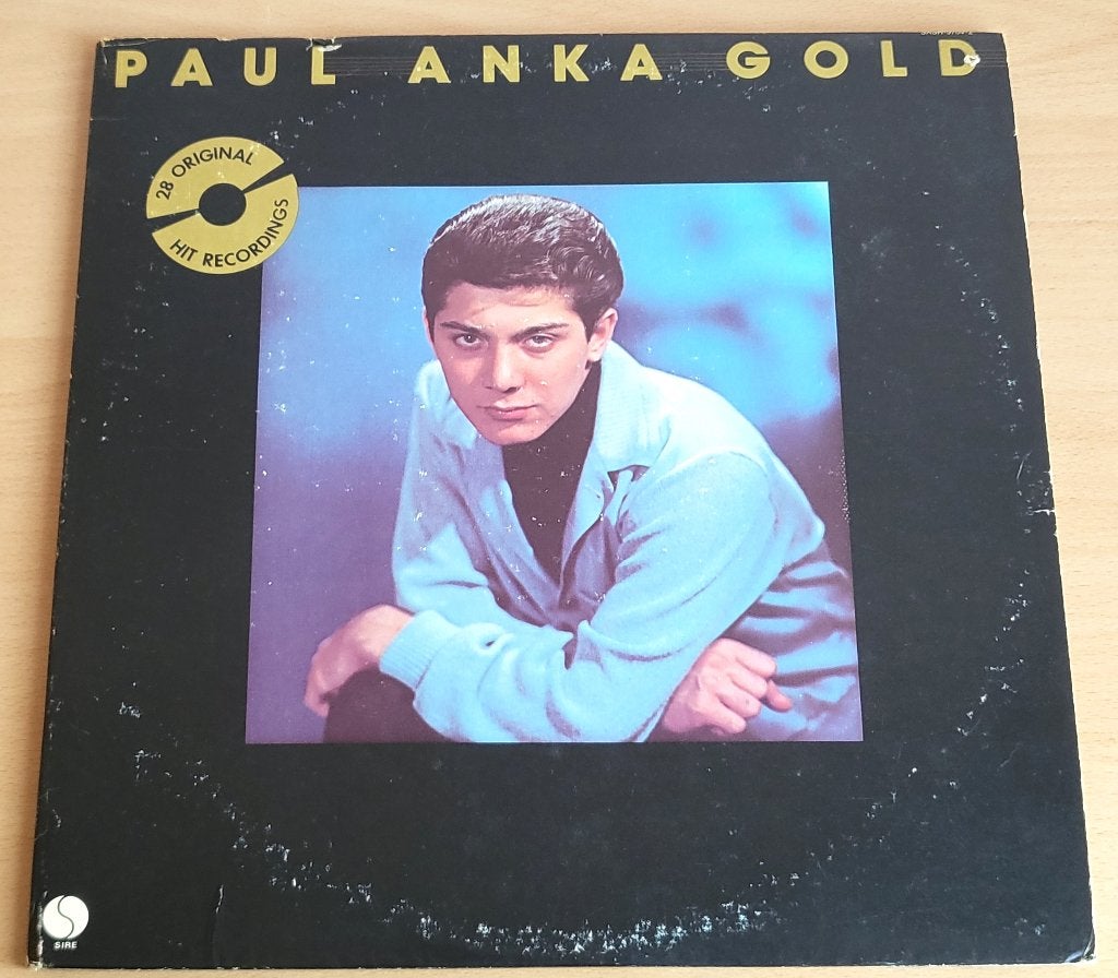Paul Anka - Gold - Dubbel Lp met booklet - Izgs, Cd's en Dvd's, Vinyl | Pop, Zo goed als nieuw, Dubbel-LP, Inclusief binnenhoes
