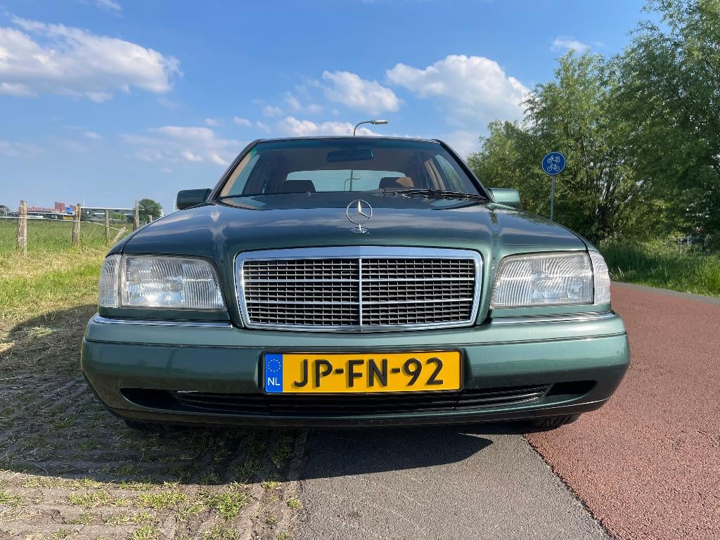 Mercedes-Benz C-Klasse C180 Elegance AUT 1994 W202 AIRCO, Auto's, Mercedes-Benz, Automaat, Beige, 4 cilinders, 1799 cc