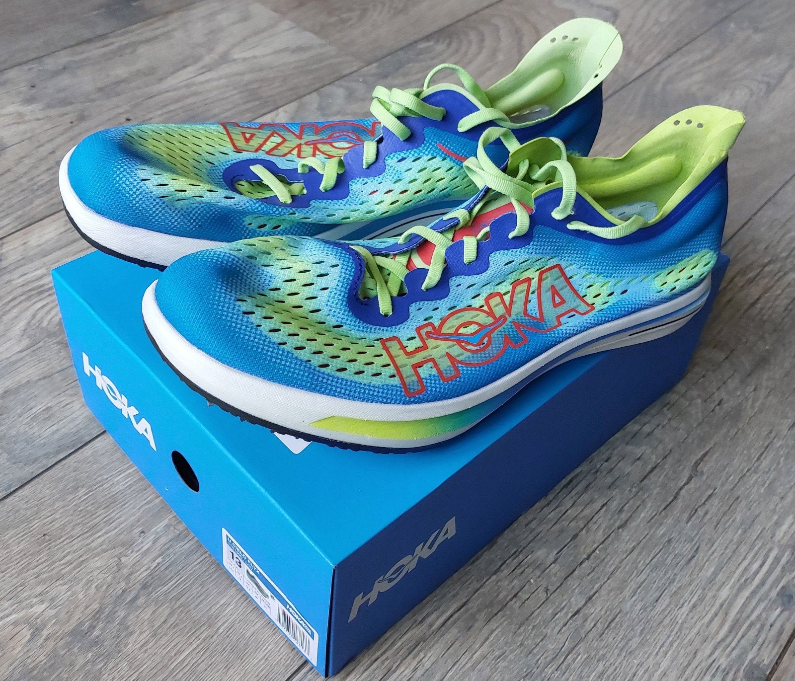 HOKA Cielo FlyX trail hardloopschoenen (maat 48), Overige merken, Hardloopschoenen, Ophalen of Verzenden, Zo goed als nieuw