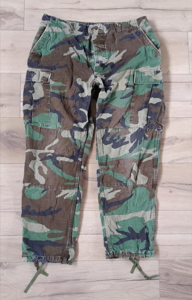 Militaria - Camo Broek Mt L (Origineel NL Korps Mariniers), Ophalen of Verzenden, Landmacht, Nederland, Kleding of Schoenen