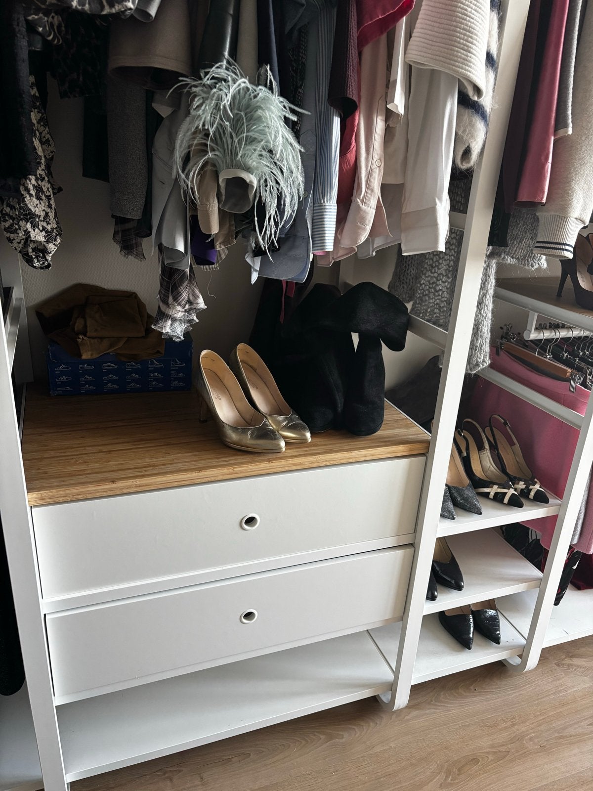 Elvarli ikea kledingkast losse onderdelen of in zijn geheel, Huis en Inrichting, Ophalen, 200 cm of meer, 50 tot 100 cm, Zo goed als nieuw