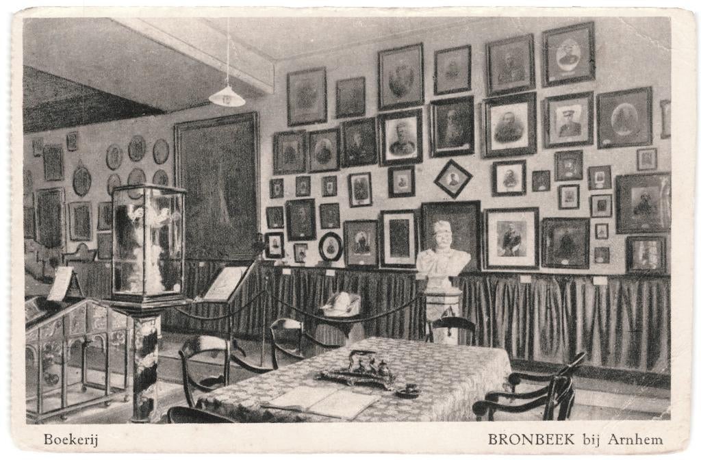 939578 Arnhem Bronbeek Boekerij begin vorige eeuw, Ophalen of Verzenden, 1920 tot 1940, Ongelopen, Gelderland