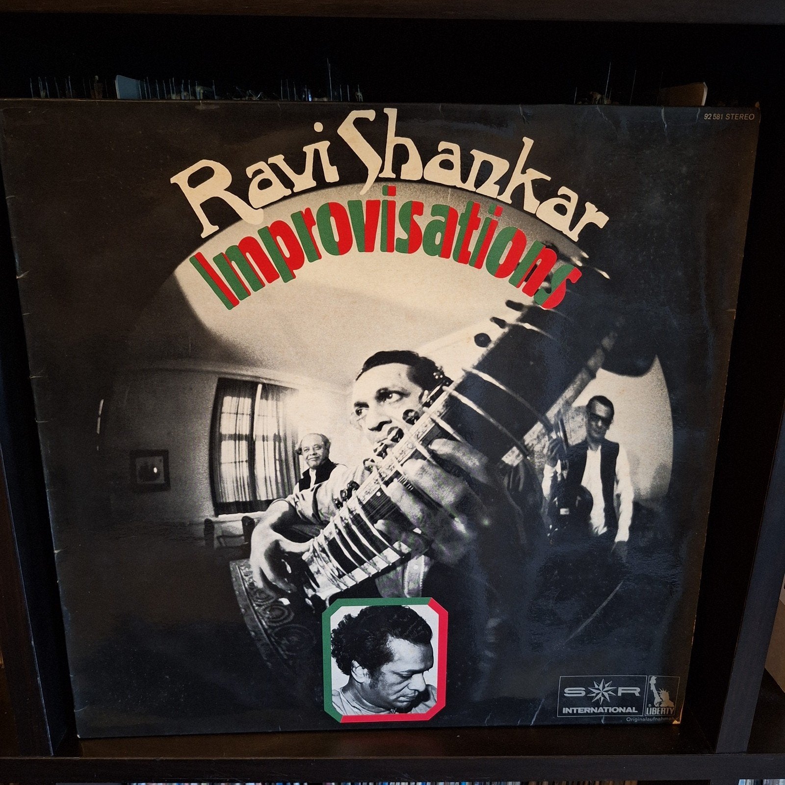 Ravi Shankar - Improvisations (LP, 1969), Ophalen of Verzenden, 1960 - 1969, Gebruikt, 12 inch