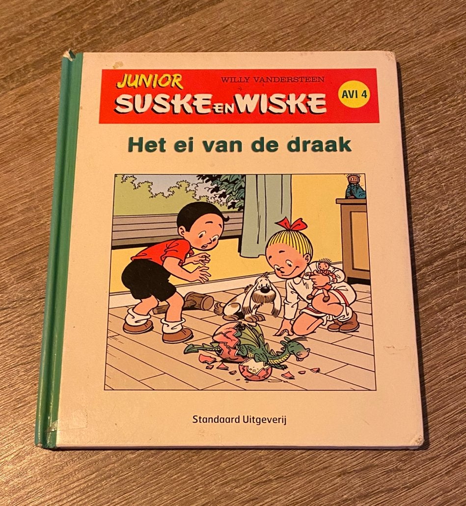 Junior Suske en Wiske - het ei van de draak, Ophalen of Verzenden, Gelezen