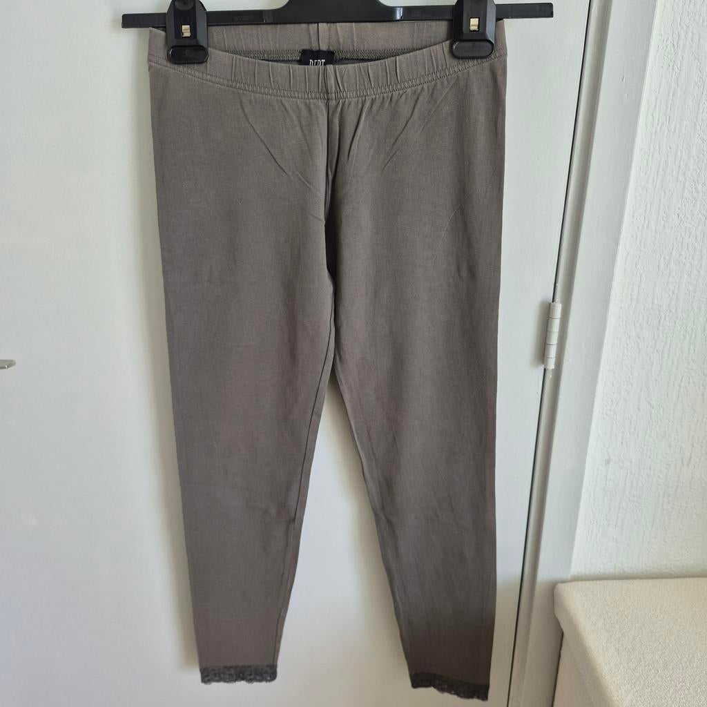 DEPT Dames Legging Groen/Grijs Maat XS - Zeer Goede Staat, Legging, Ophalen of Verzenden, Zo goed als nieuw, Groen