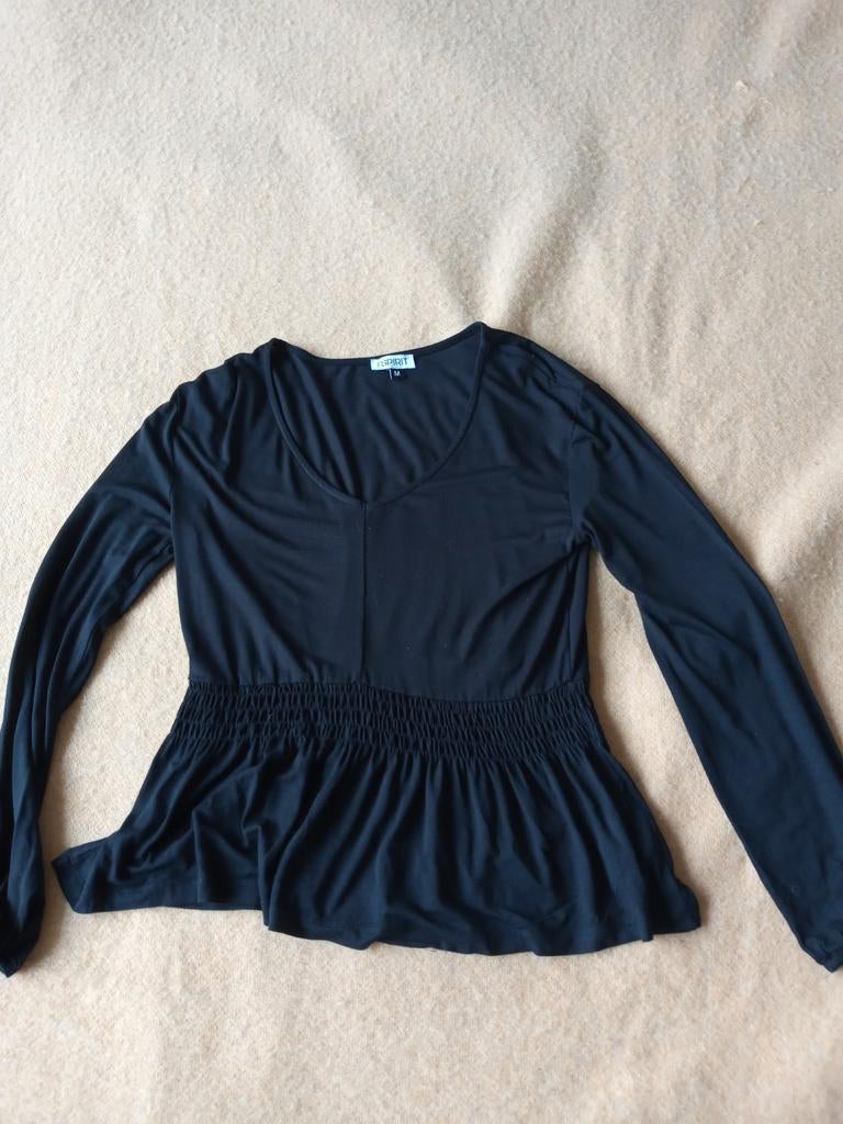 Nooit gedragen zwart shirt/blouse/tuniek maat M True Spirit, Zwart, Maat 42/44 (L), Nieuw, Ophalen of Verzenden