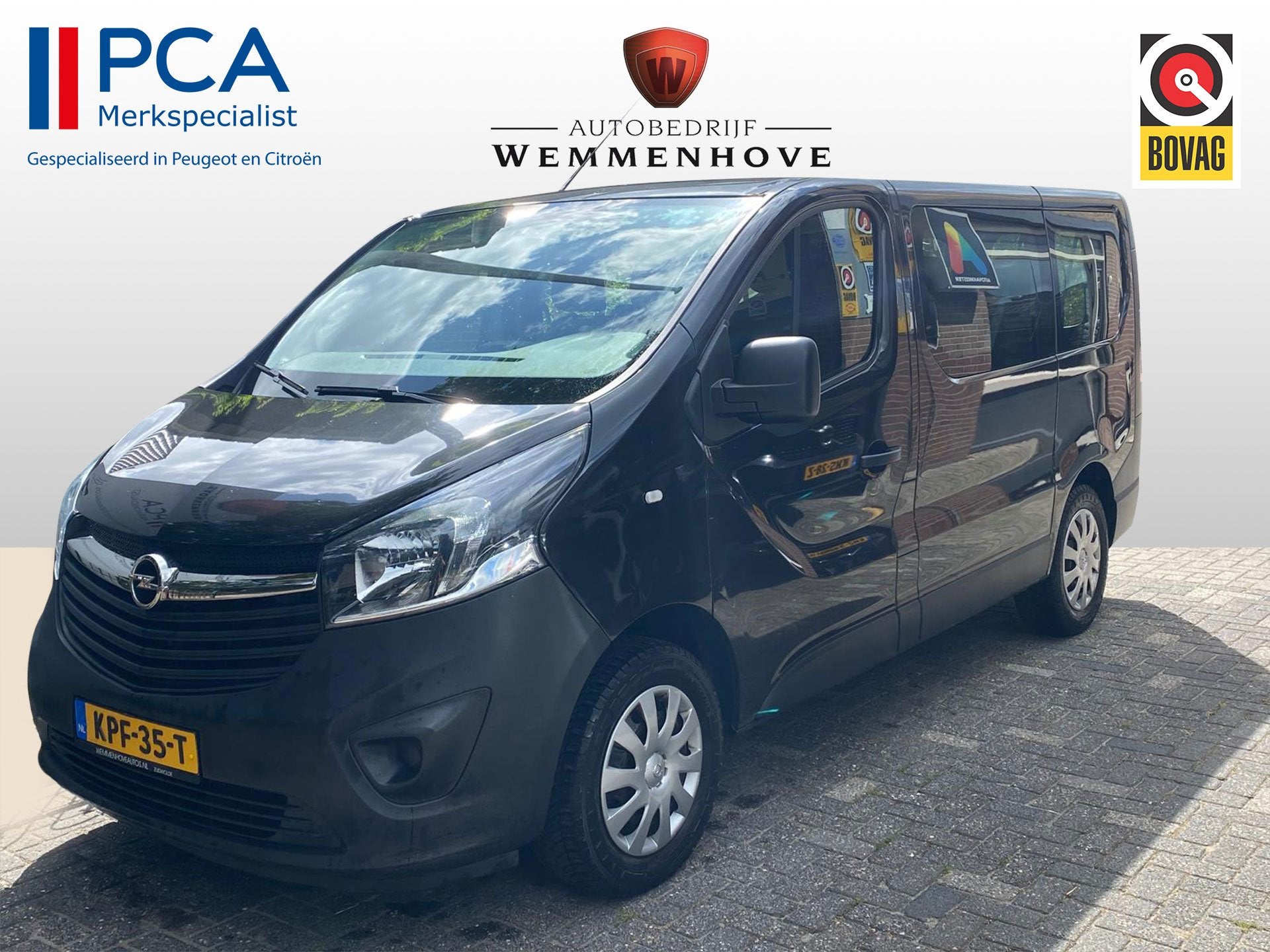 Opel Vivaro Combi 1.6 CDTI L1H1 Innovation (bj 2019), Auto's, Opel, Bedrijf, Te koop, Vivaro, ABS, Airbags, Airconditioning, Alarm