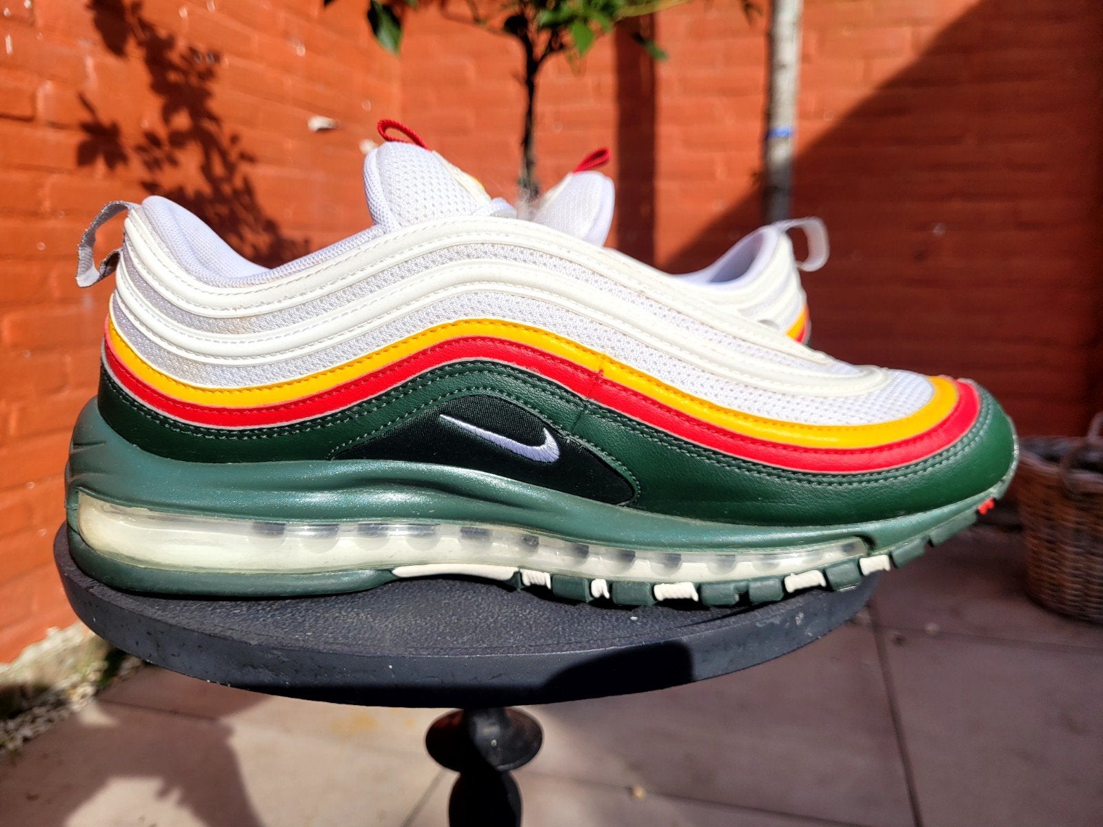 Nike Air Max 97 "Ratatouille" maat 43 zgan, ManolaSneakers@gmail.com, 5151AS, Overige kleuren, Nike