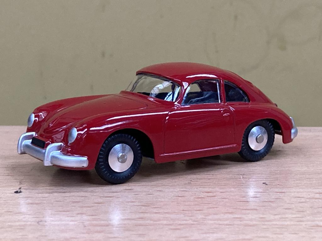 Porsche 356A coupé Quiralu metaal 1:43, Hobby en Vrije tijd, Modelauto's | 1:43, Ophalen of Verzenden, Nieuw, Auto, Overige merken