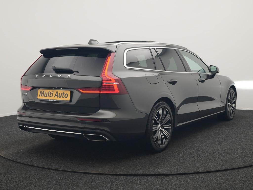 Volvo V60 T6 Recharge AWD Inscription PHEV 340pk | Panodak |, Auto's, Volvo, Automaat, Gebruikt, Zwart, 4 cilinders