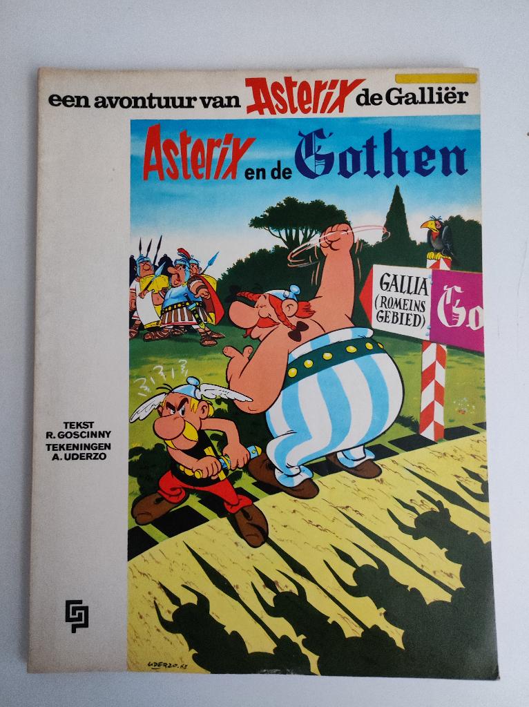 Asterix en de Gothen eerste druk 1968., Boeken, Gelezen, Eén stripboek, Ophalen of Verzenden, Goscinny & Uderzo