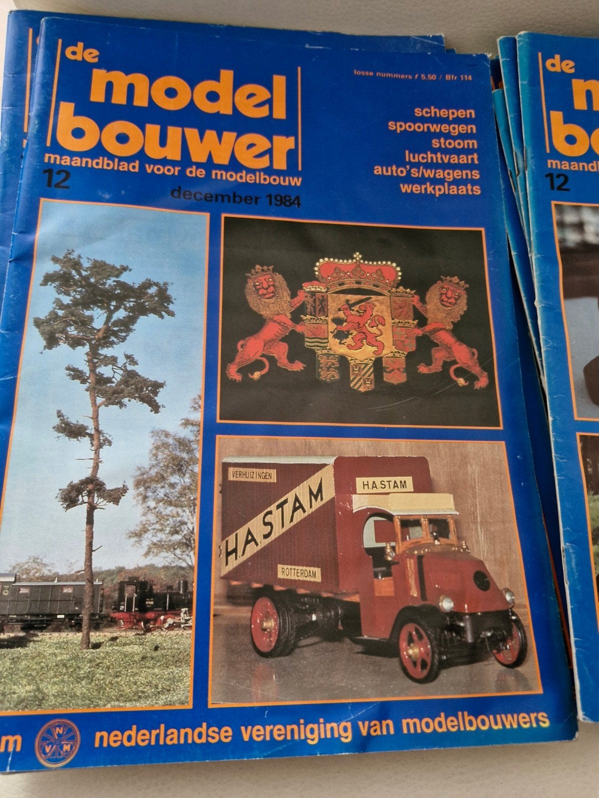 De Modelbouwer Maandblad - Diverse Jaren, Boeken, Tijdschriften en Kranten, Ophalen of Verzenden, Gelezen, Overige typen