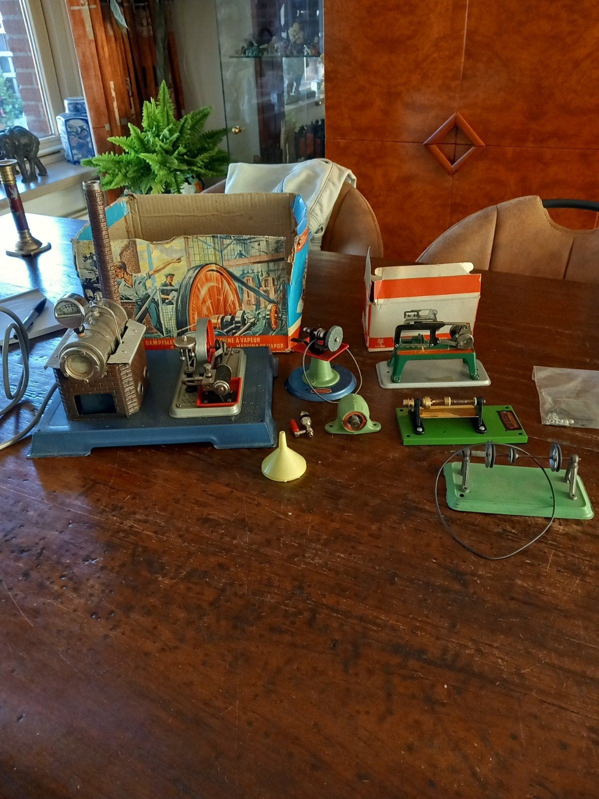 Stoommachine wilesco +extra, Ophalen of Verzenden, Groter dan 1:32