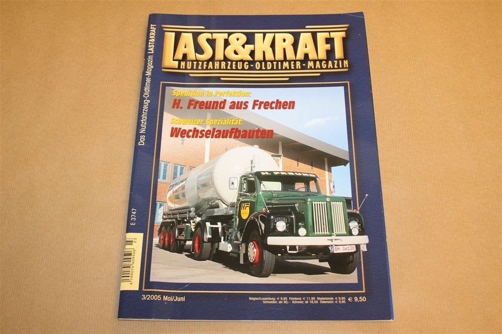 Last & Kraft 3/2005 — Oldtimer Vrachtwagens, Boeken, Ophalen of Verzenden, Gelezen, Tractor en Landbouw