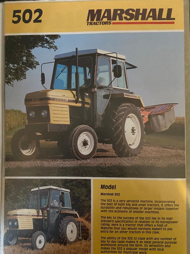 Tractorfolders, Boeken, Catalogussen en Folders, Ophalen of Verzenden, Zo goed als nieuw, Folder