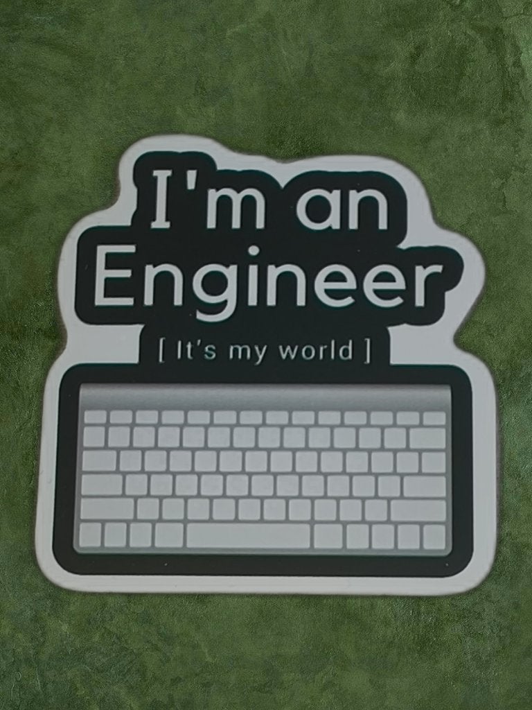 cn04 computer nerd sticker, Ophalen, Nieuw