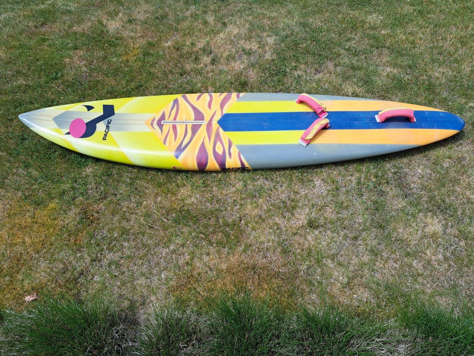 Pacific Surfplank 2.60m met stevige hoes, Ophalen, Gebruikt, Overige typen, Met draagtas