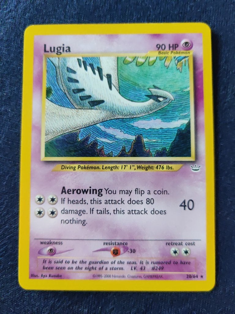 Lugia - Neo Revelation 20/64 - Mint, Ophalen of Verzenden, Nieuw