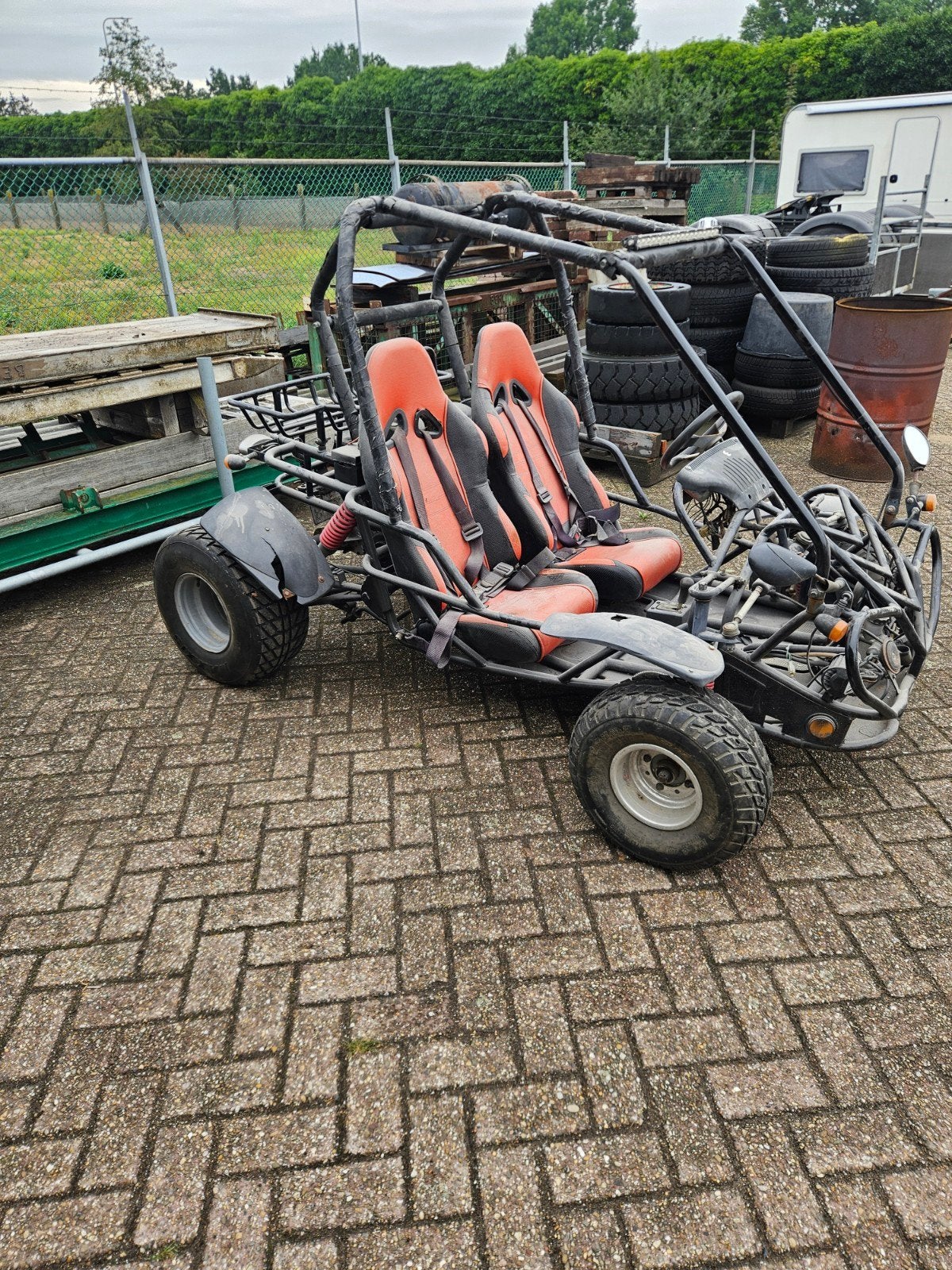 buggy op kenteken - Heeft lang stilgestaan, carburateur scho, Motoren