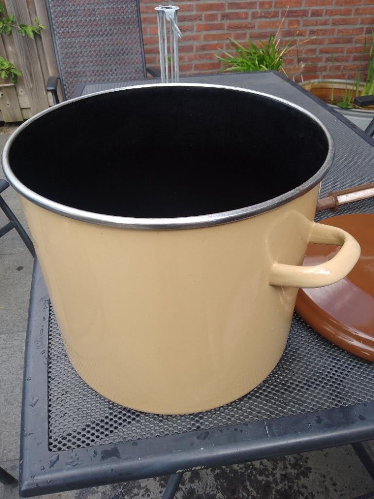 Weckketel met thermometer en uithaler, Ophalen of Verzenden, Gebruikt, Overige materialen, Kookpan of Snelkookpan