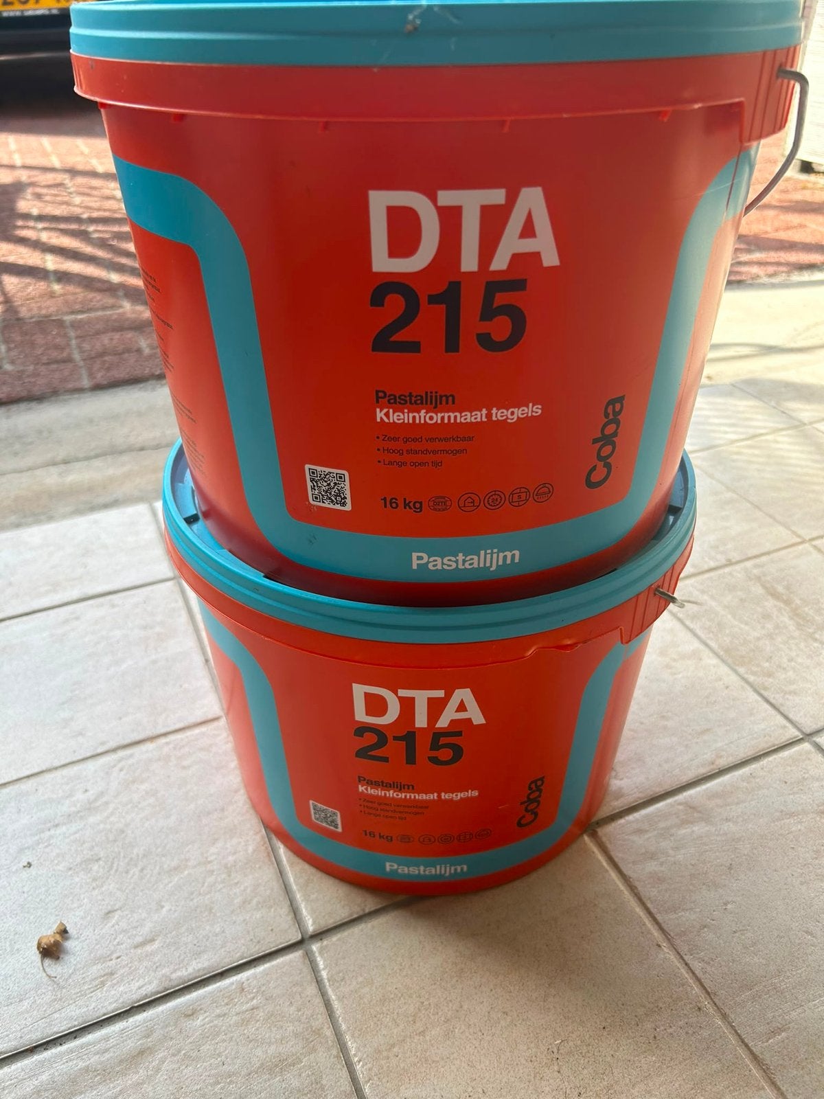 Coba DTA 215 Pastalijm voor Kleinformaat Tegels 16kg, Ophalen, Keramiek, Overige typen, Nieuw