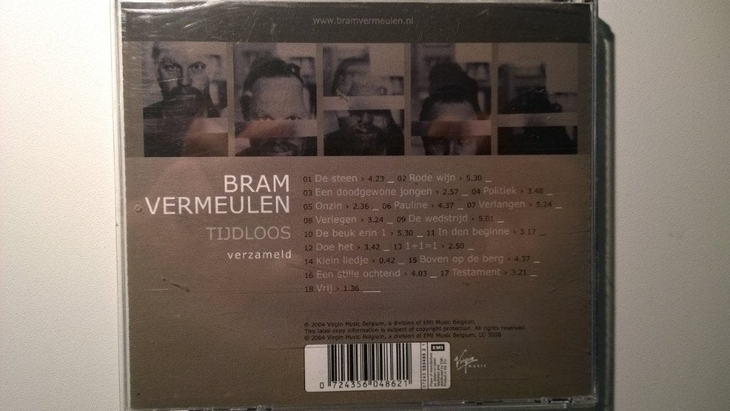 Bram Vermeulen - Tijdloos Verzameld, Ophalen of Verzenden, Zo goed als nieuw, Pop