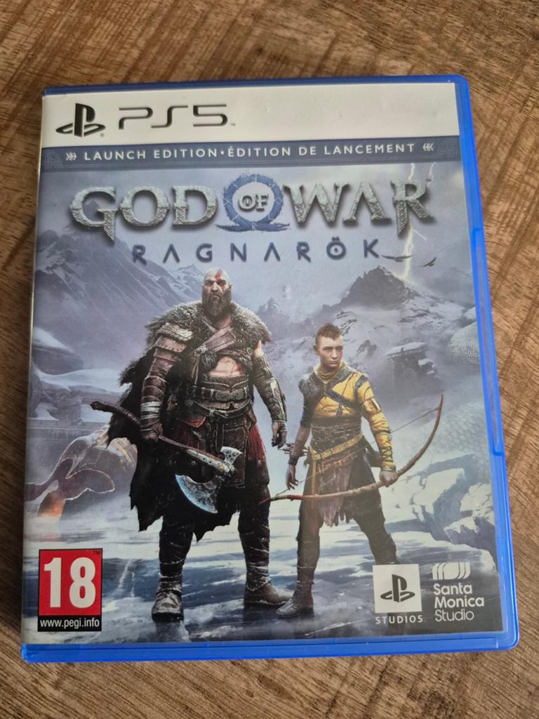 God of War Ragnarok ps5, Spelcomputers en Games, Games | Sony PlayStation 5, Ophalen of Verzenden, Gebruikt