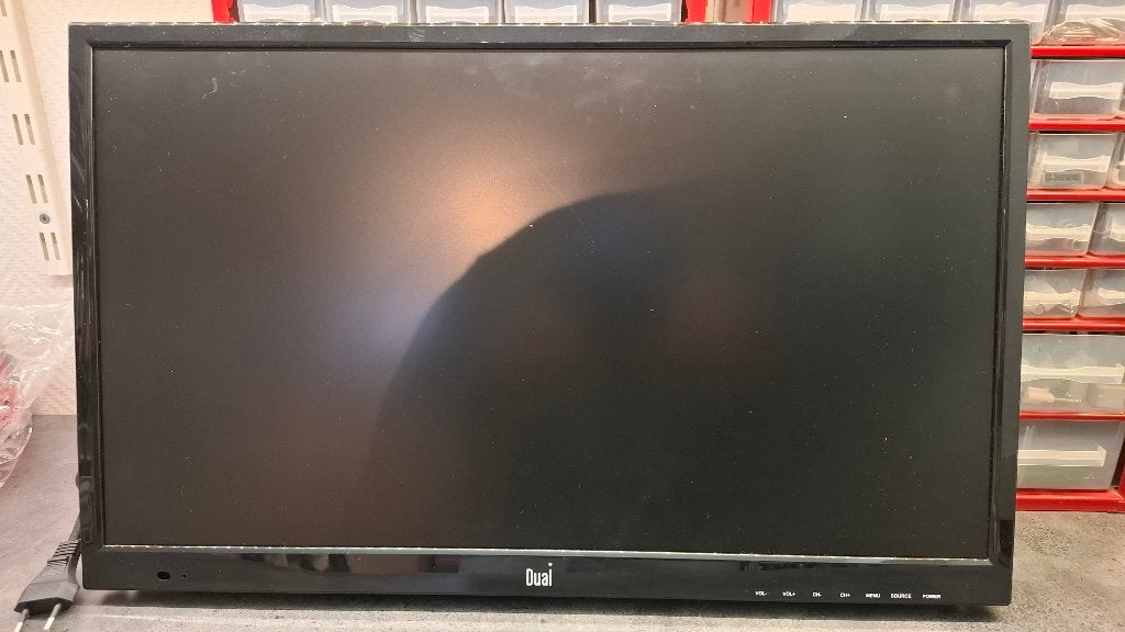 Dual tv 24 inch (met DVD speler), ook ruilen, Audio, Tv en Foto, 50 Hz, 40 tot 60 cm, Full HD (1080p), Ophalen