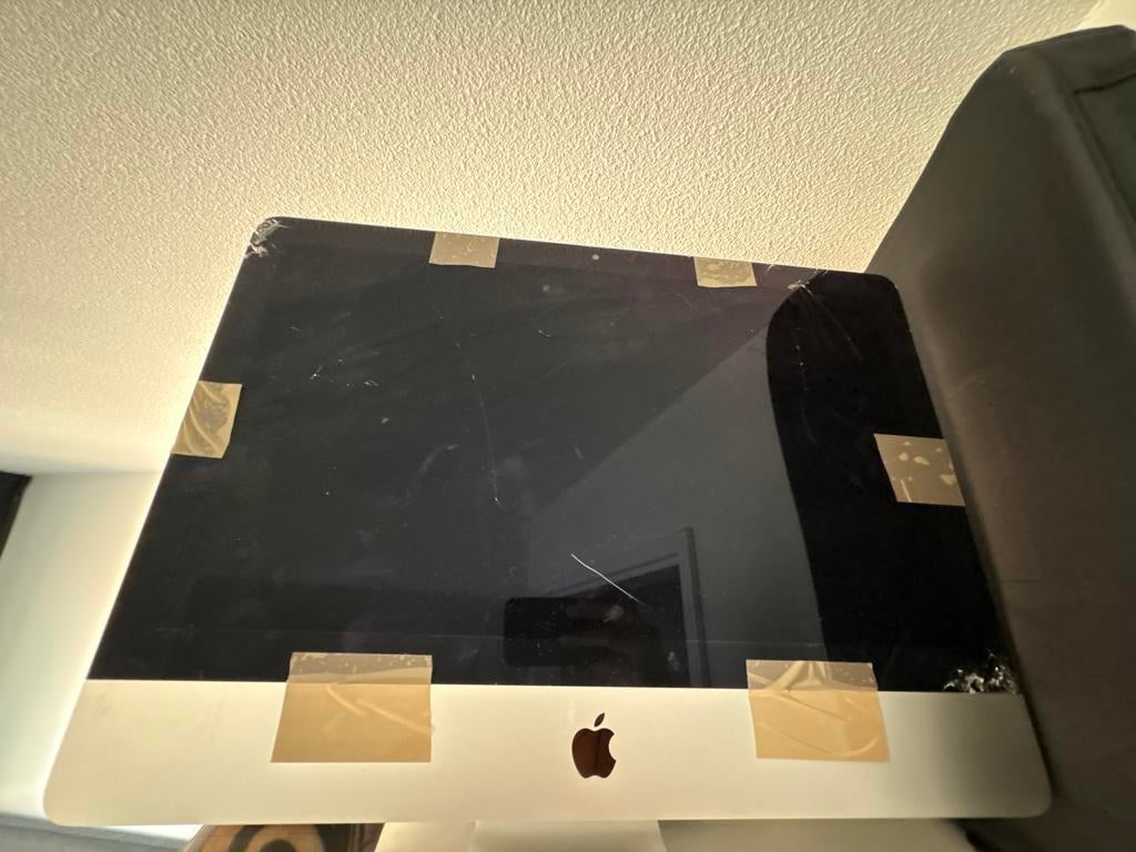 Apple iMac - Defect scherm, voor onderdelen of reparatie, Computers en Software, Apple Desktops, Ophalen, IMac, Niet werkend, Onbekend